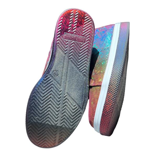 Steve Madden Girls Juice Sneaker Ombre (Little Kid/Big Kid) Size 2 New W/O Box - Picture 4 of 4